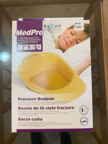 Small Slipper Bedpan