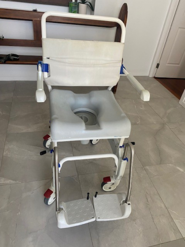 Aqua Tec Shower/Toilet Commode