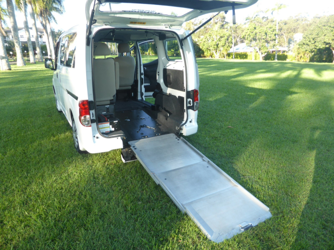2016 Nissan NV200 with  Rear Wheelchair Entry
