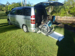 2003 Toyota Noah Welcab with Rear Ramp