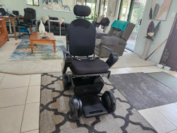 WHILL Electric Wheelchair, high back & headrest