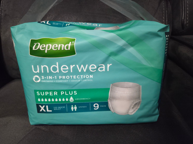 Depend XL Super Plus Underwear