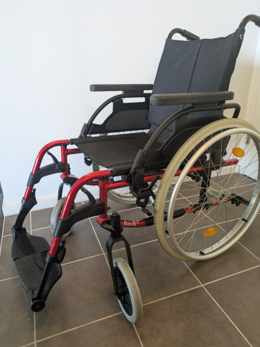 Breezy Wheelchair and Equagel Cushion