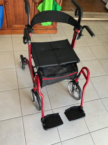 Peak 2-in-1 Walker/Wheelchair