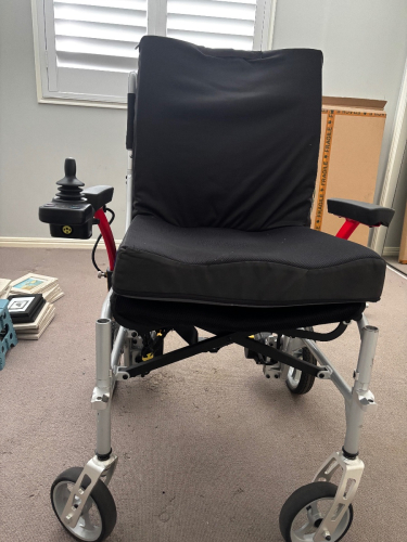 Pride Power Foldable Wheelchair