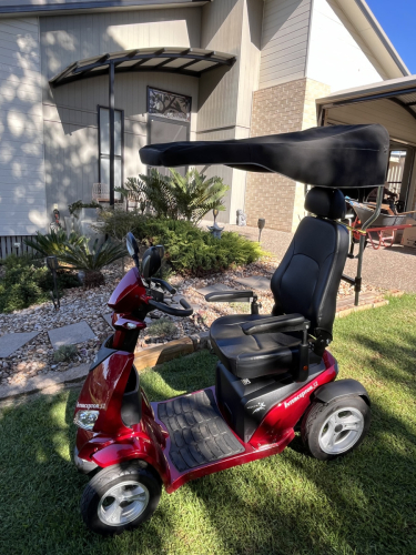 Bright Red Interceptor S2 Scooter