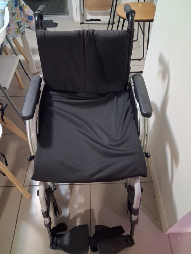 Wheelchair and Equagel Cushion