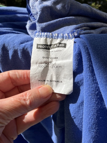 Free Waterproof Protect-a-Bed Doona Cover - DBL