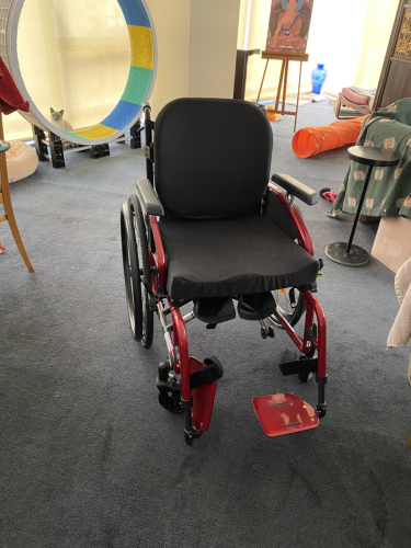 New Red OttoBock Wheelchair