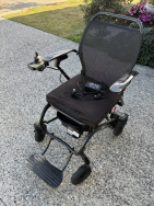 Quickie Q50 R Carbon Fibre Powered Lightweight Portable Wheelchair