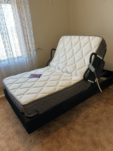 I Care IC333 King Single Electric Hospital Bed - Adjustable Aged Care Bed