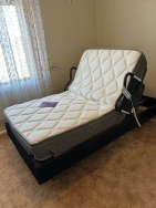 I Care IC333 King Single Electric Hospital Bed - Adjustable Aged Care Bed