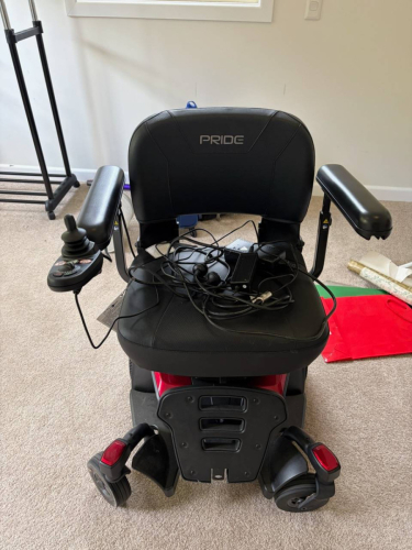 Pride Go Chair New Gen Power Chair- Red