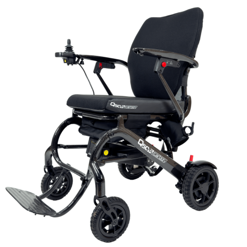 Quickie Q50 R Carbon Fibre Folding Electric Wheelchair