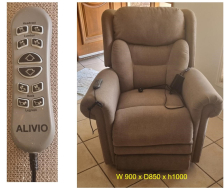 AAL - Quad Motor Alivio Donatello Medical Lift Recliner