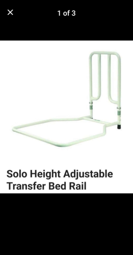 Adjustable Transfer Bedside Hand Rail